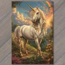 Art Print Unicorn Beautiful Colorful Rainbow Fun Weird Unusual Strange