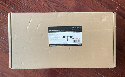 StarTech.com Desk Mount Dual Monitor Arm - Desk Clamp/Grommet VESA Monitor Mount