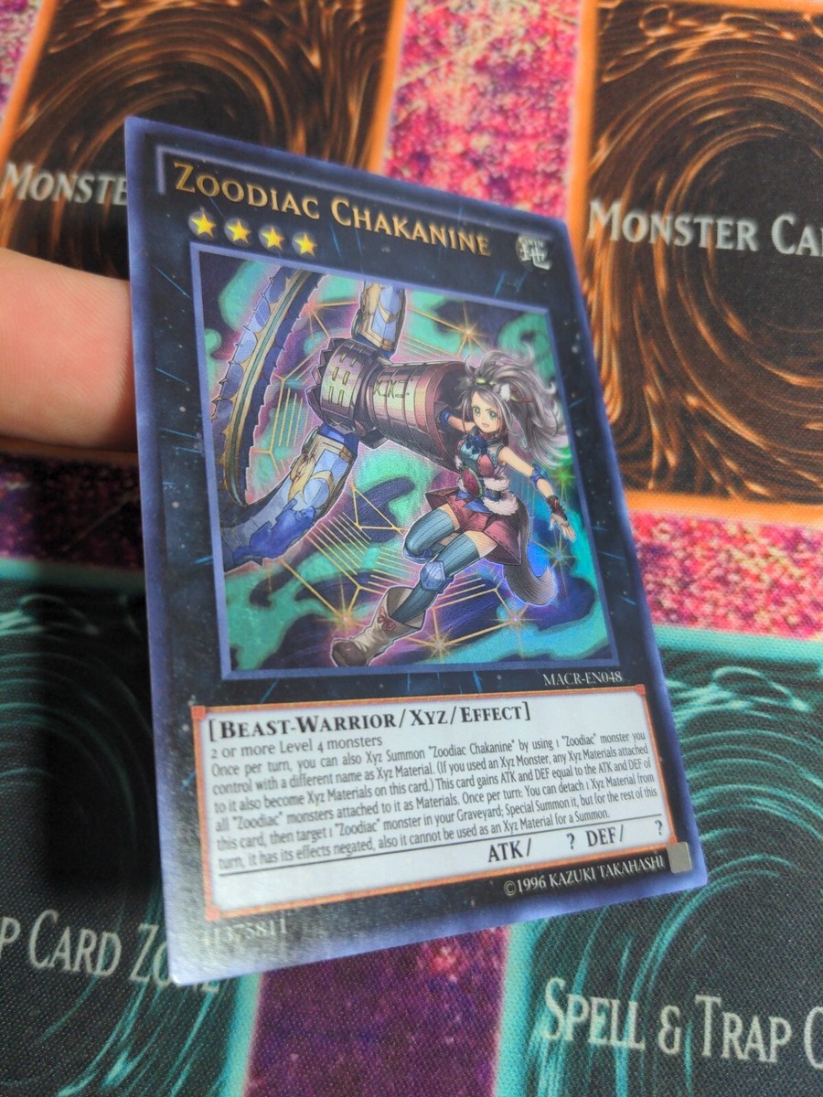 Yu-Gi-Oh! Zoodiac Chakanine Maximum Crisis MACR-EN048 Unlimited