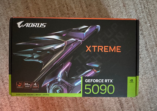Gigabyte AORUS GeForce RTX 5090 XTREME WATERFORCE W 32G PCI-E Graphics Card