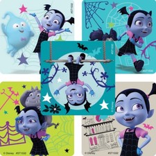 25 Vampirina Stickers, 2.5"x2.5" ea., Party Favors