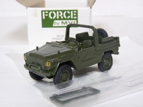 MVI Force KM04 1/43 Peugeot P4 French Military Army SUV Resin Handmade Model Car - Picture 1 of 2