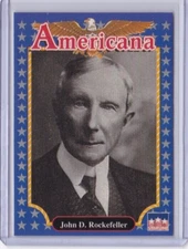 1992 Starline Americana #194 JOHN D ROCKEFELLER (ID4)