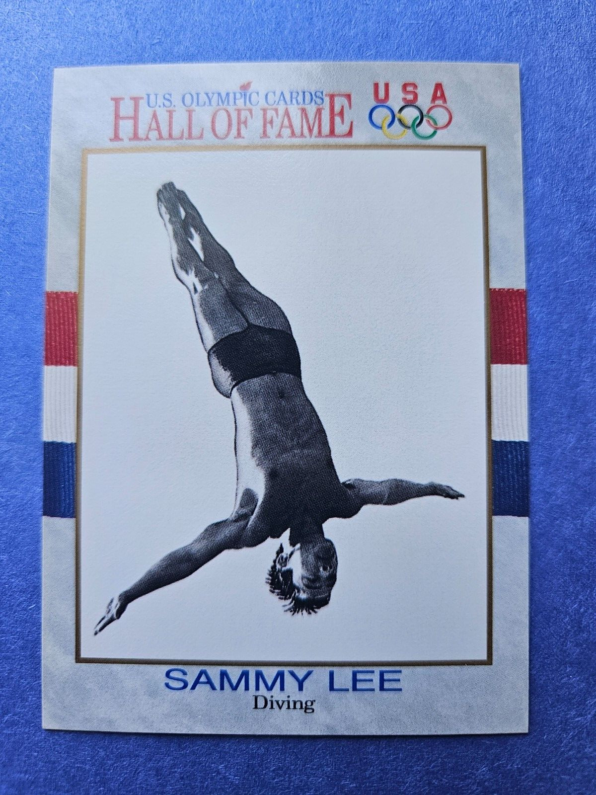 Sammy Lee, M.D. #49 1991 Impel Olympic Hall of Fame Trading Card NM-MT HOF