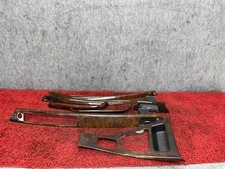 BMW 2009-2011 E90 E91 Dash Door Console Fine Wood Trim Burr Walnut Set OEM 40k