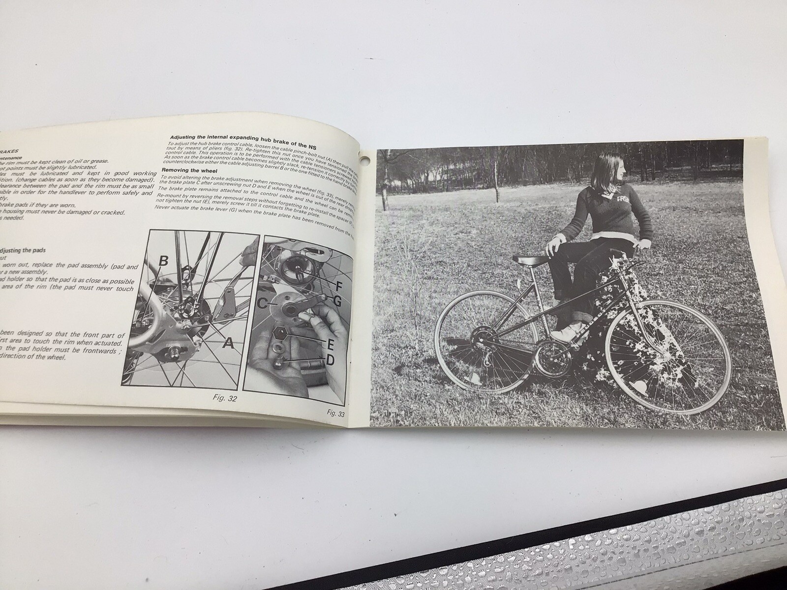 Peugeot Owners Manual Vintage Bicycle 1980s Bike