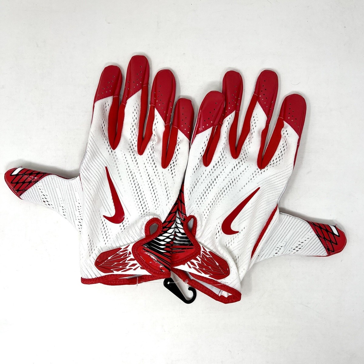 Nike Vapor Knit 2 Football Gloves - White/Red - PGF487-101 Nike Vapor Knit 2 Football Gloves - White/Red - PGF487-101