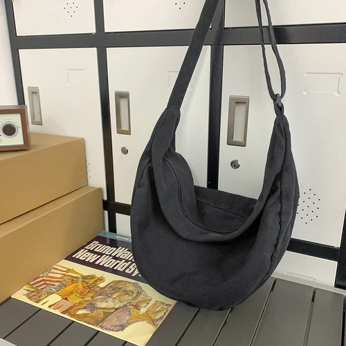Crossbody Bag Crescent Commute Bag Simple Casual Large Capacity Travel Sling Bag - Picture 12 of 39