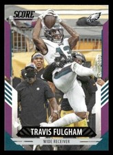 2021 Score #72 Travis Fulgham PURPLE Philadelphia Eagles