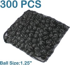 Aquarium 1.25" Bio Balls Wet/Dry Filter Media Tank Pond Reef Biofilter 300pc/bag