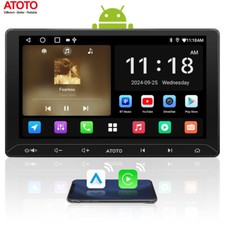 ATOTO 10.1" 2Din ChatGPT AI Car Stereo GPS Android Radio Navi Wireless Carplay