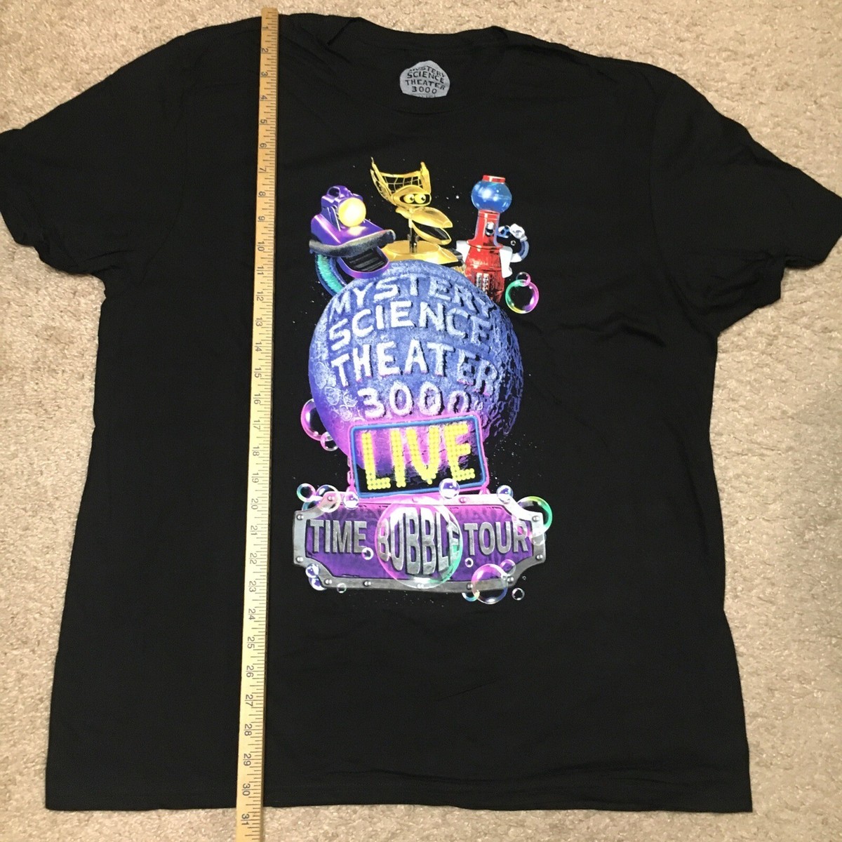NEW MYSTERY SCIENCE THEATER 3000 MST3K Moon Logo Bubble Tour