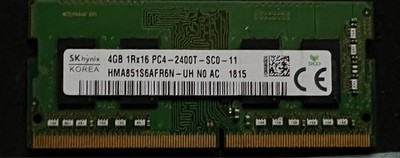 SK Hynix 4GB DDR4 Laptop RAM PC4-2400T 2400MHz 260pin HMA851S6AFR6N-UH SODIMM