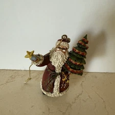 2000 SW #40 Resin Goodwill Santa Claus Christmas Ornament 3”H