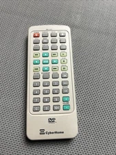 CyberHome DVD Player Remote Control Model RMC-300Z Gray OEM Tested Working E2