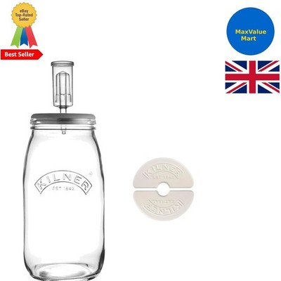 Innovatives 3 Liter Gärset: Luftdichtes Glas mit Rezeptanleitung inklusive