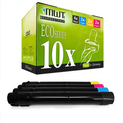 10X ECO Toner For Xerox WC-7435-RX WC-7428-FX WC-7425-R WC-7425-FLX WC-7435-RBX