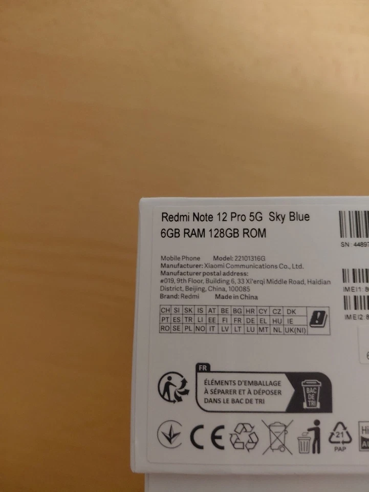 Xiaomi Redmi Note 12 Pro 5G · 128GB, Foto 3 von 3
