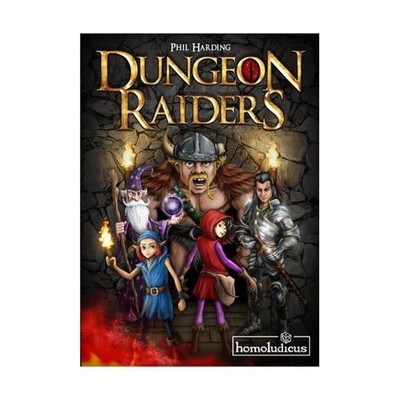 Passport Game Studios Boardgame Dungeon Raiders (2nd Ed) Box VG/EX