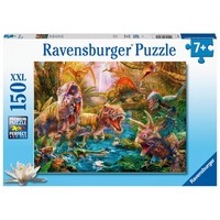 Ravensburger Kinderpuzzle - 13348 Versammlung Der Dinosaurier- 150 Teile Puzzle