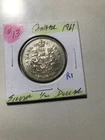 1961 Canada  Silver Half  Dollar