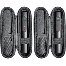  2 Units Wireless Presenter Remote with Case, Presentation Clicker with Hype...