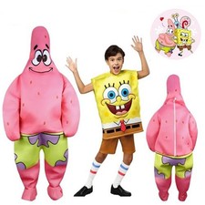 SpongeBob SquarePants Patrick Star Cosplay Costume Halloween Jumpsuit Book Week