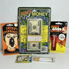 Vintage Novelty Pranks & Gags Toys Jokes 70’s-90’s Lot Of 4