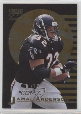 1997 Pinnacle Zenith Jamal Anderson #84 0kz8
