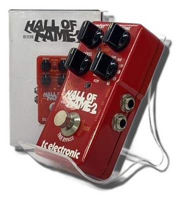 TC Electronic HALL OF FAME 2 Reverb Pedal 3748 Tested & Works