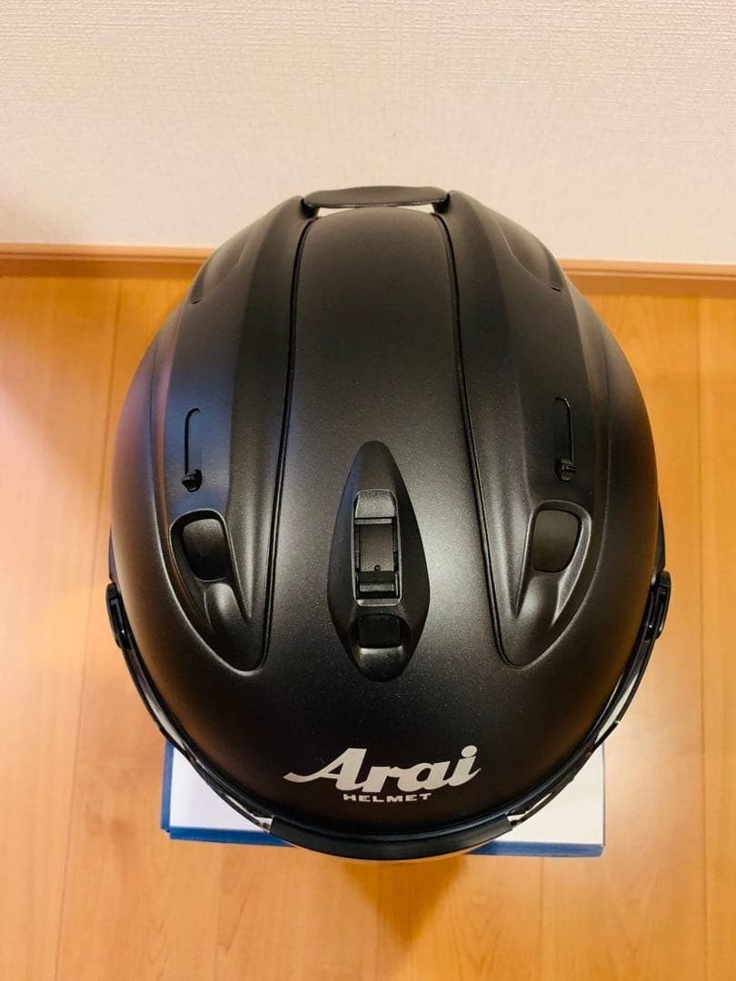Arai VZ-Ram PLUS Matt Black 55-56cm S Size Open Face Helmet Pro
