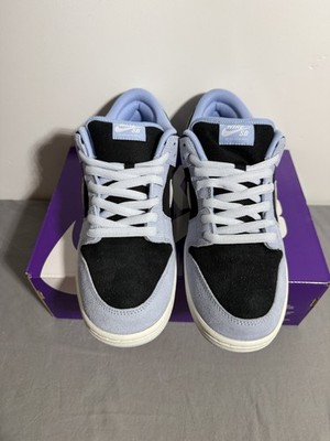 Nike SB Dunk Low Pro Aluminum | Mens Size 12 | Black Baby Blue Grey Ships FAST!