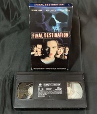 FINAL DESTINATION Vintage 2000 VHS Video Cassette Tape - Devon Sawa Ali Larter
