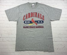 Vintage 90s Mark McGwire T Shirt 1999 Baseball 25 St. Louis Cardinals Size LG
