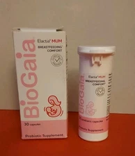 Bio Gaia Breastfeeding Comfort 30 Capsules Probiotic Supplement BRAND NEW IN BOX