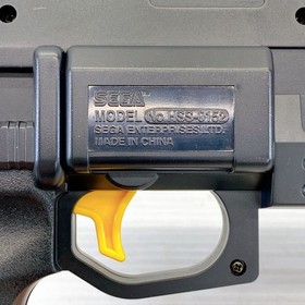 Sega Saturn Virtua Cop GUN CONTROLLER HSS 0122 with Game Work USED JAPAN