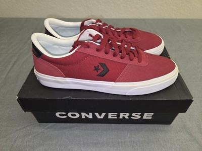 Converse Boulevard Suede Canvas Men's Athletic Shoe Red Unisex US Size 10