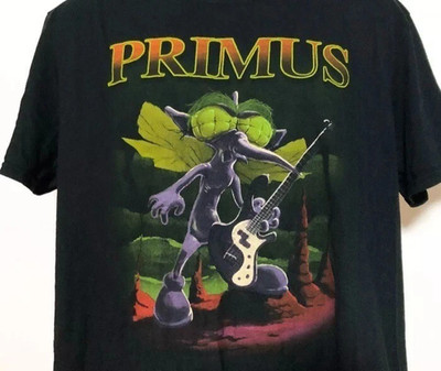 Primus band Album Black Cotton T Shirt Size S-5XL