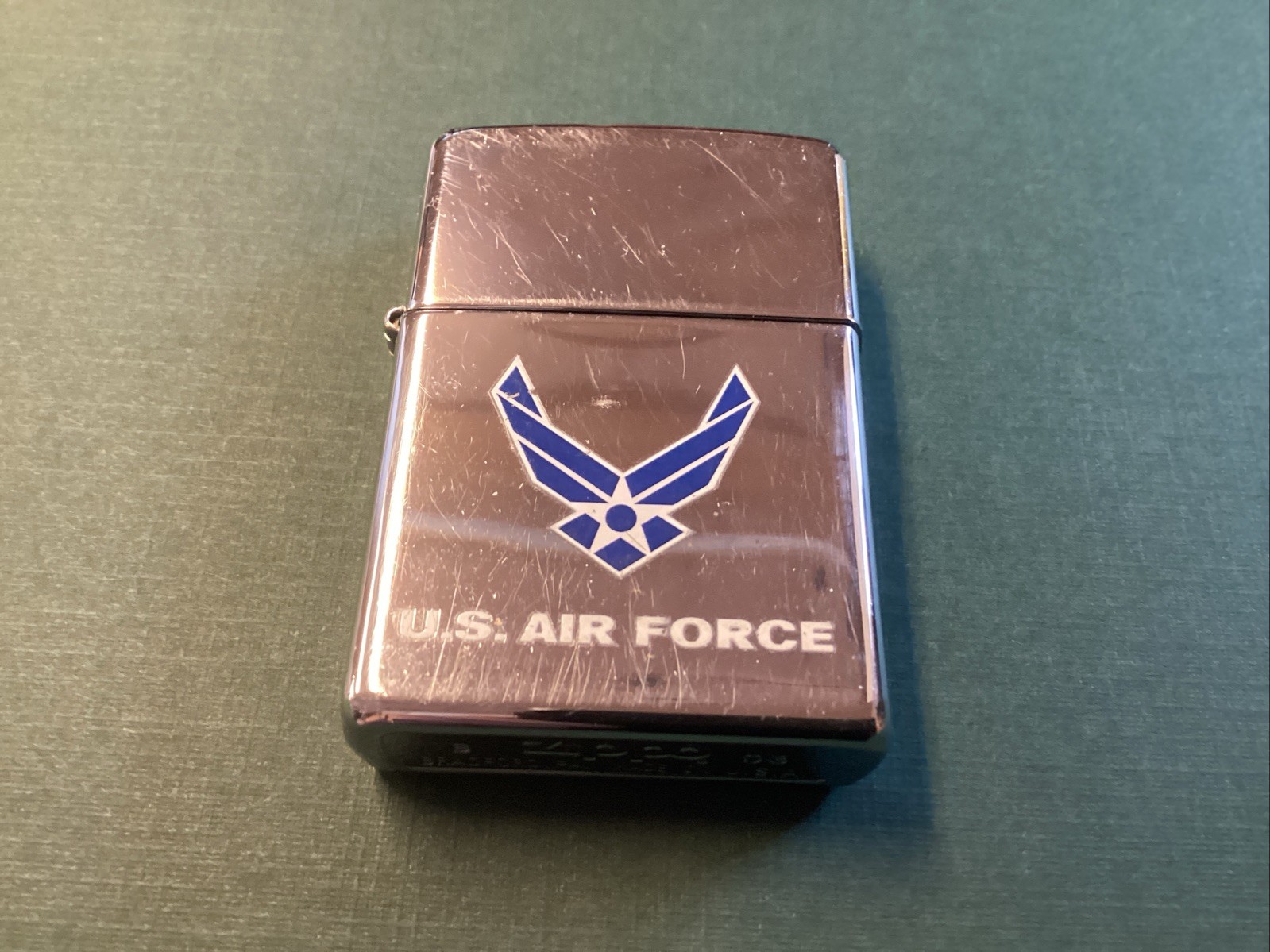 Us Air Force 2003 Brushed Chrome