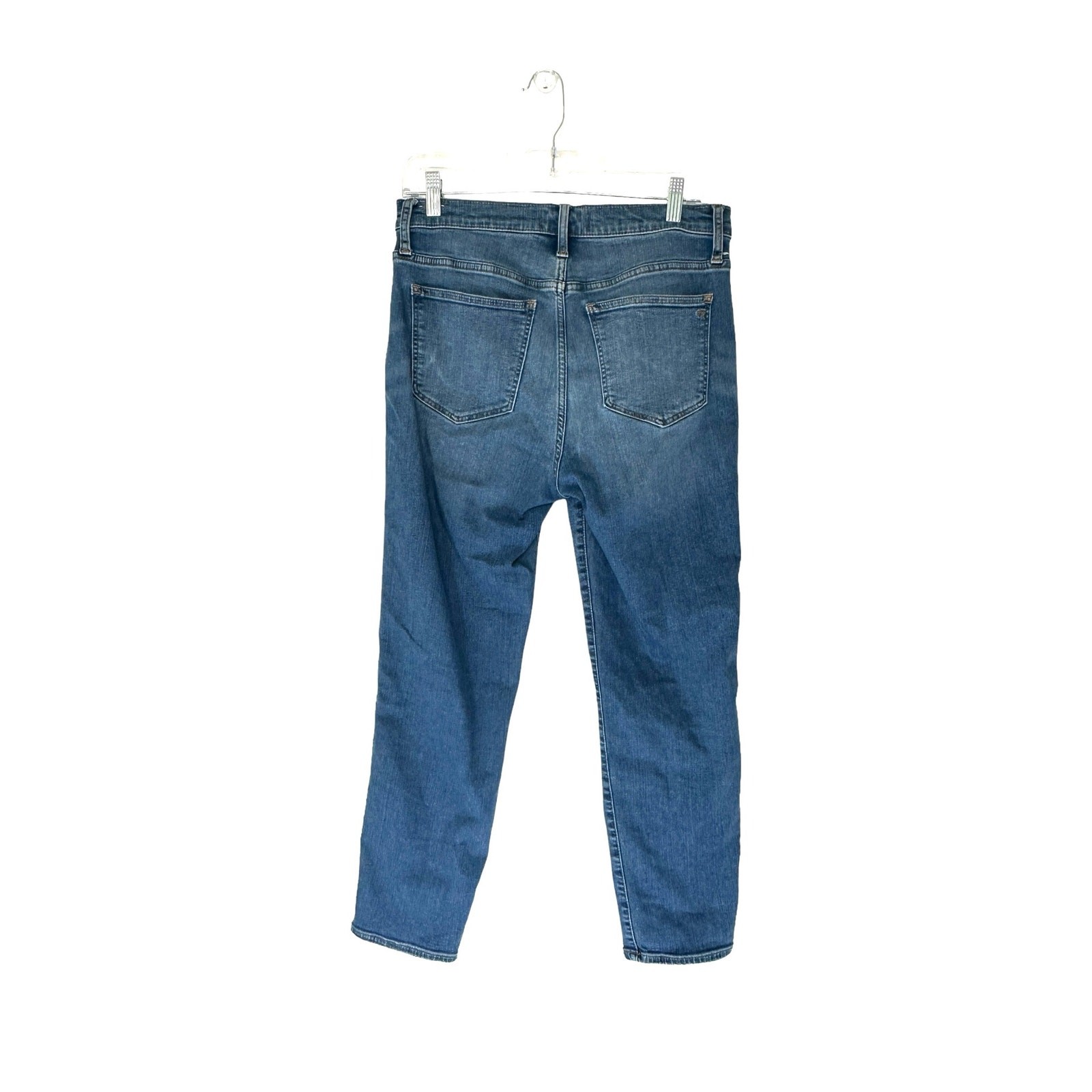Madewell Basic Dearham Medium Wash Stovepipe Stra… - image 8