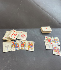 Deux mini jeux de cartes B. P. Grimaud collection vintage poker miniature