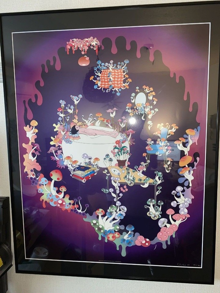 Chiho Aoshima Mushroom Room 2000 Offset Lithograph Kaikai Kiki ...