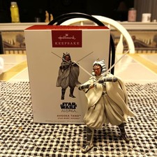 HALLMARK STAR WARS AHSOKA TANO  29 SERIES 2025 CHRISTMAS KEEPSAKE ORNAMENTS