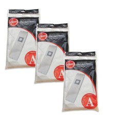 Hoover Type A Bags 4010001A 3 Packs of 3 9 Total Premium Replacement