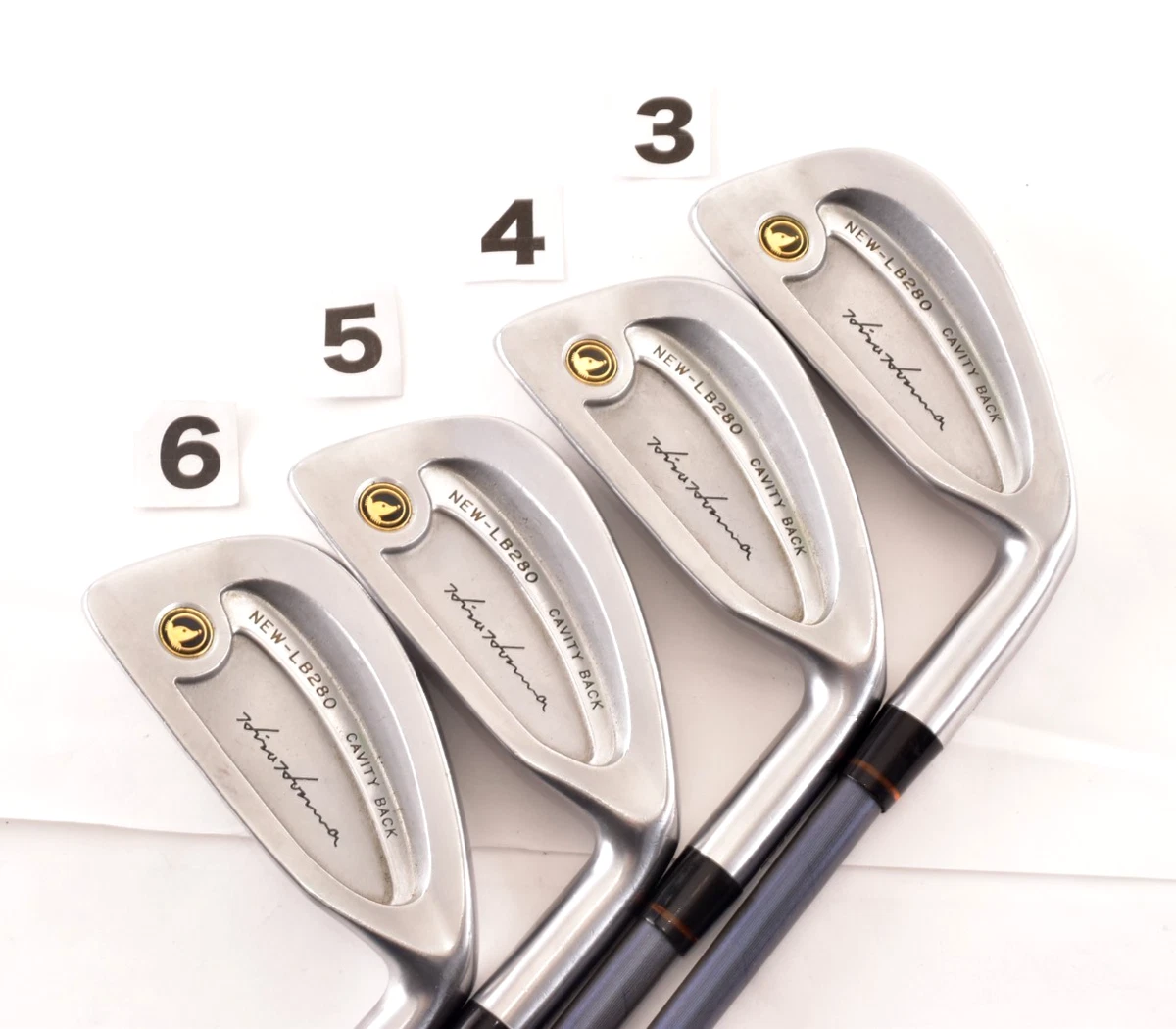 Honma New-LB280 3-4-5-6 4pcs RH 3star Shaft Regular Flex Golfschläger Eisen S...