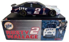 Action 2 Rusty Wallace 2000 NASCAR Miller Lite Ford Taurus BOW Bank LE 1:24