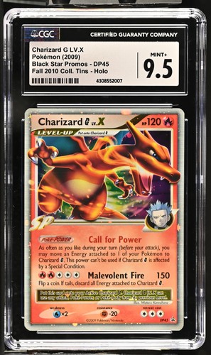Charizard G LV.X graded CGC 9.5 for sale on eBay