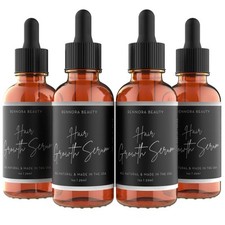 Rennora Hair Growth Serum with Organic Herbs and Natural 1 Fl Oz Pack of 4 