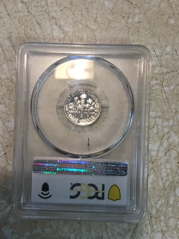 1999 S 10C SILVER Roosevelt Dime Proof PCGS PR69DCAM Combines Shipping Fees - Image 2 of 2