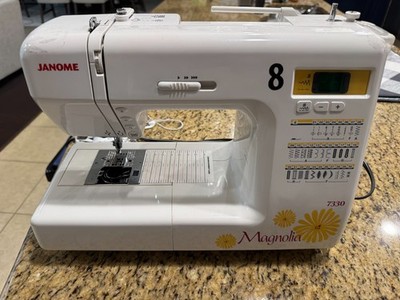 Janome Magnolia 7330 Sewing Machine No Power Cord